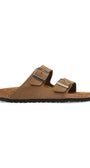 Birkenstock чехли от велур Arizona Suede Leather