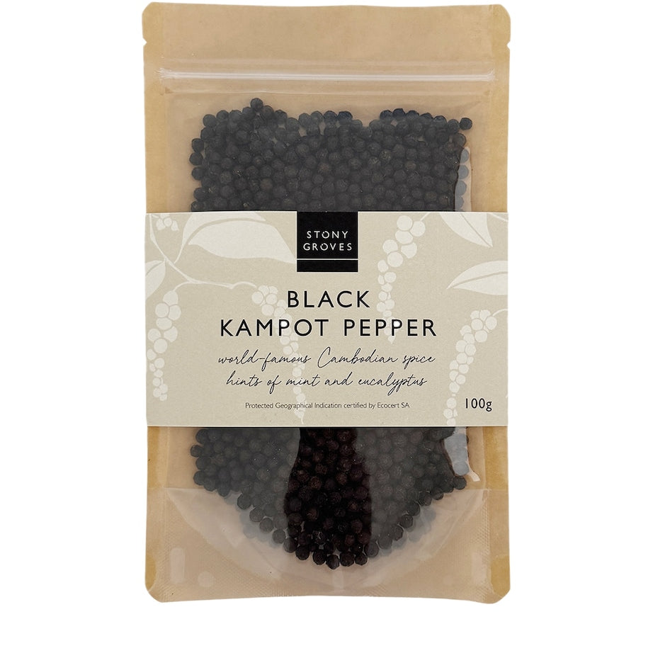 Stony Groves Black Kampot Pepper (100g)