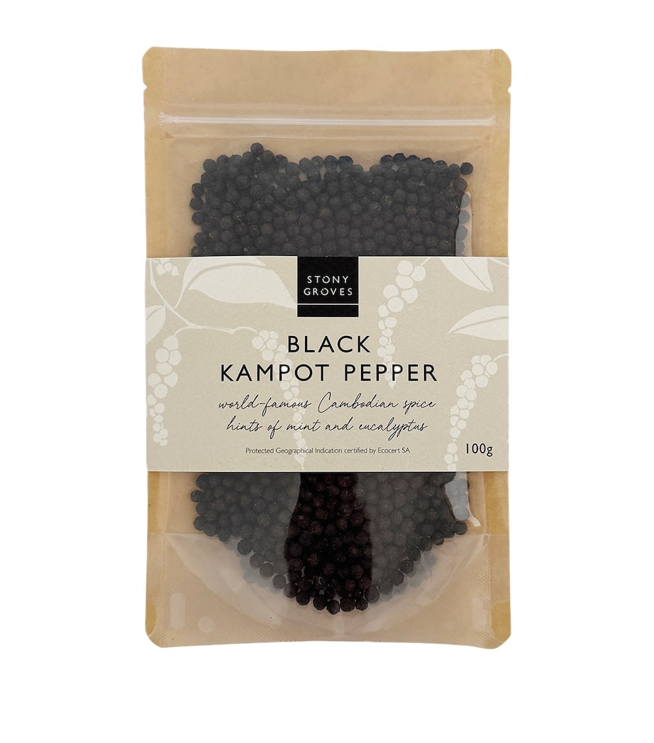 Stony Groves Black Kampot Pepper (100g)