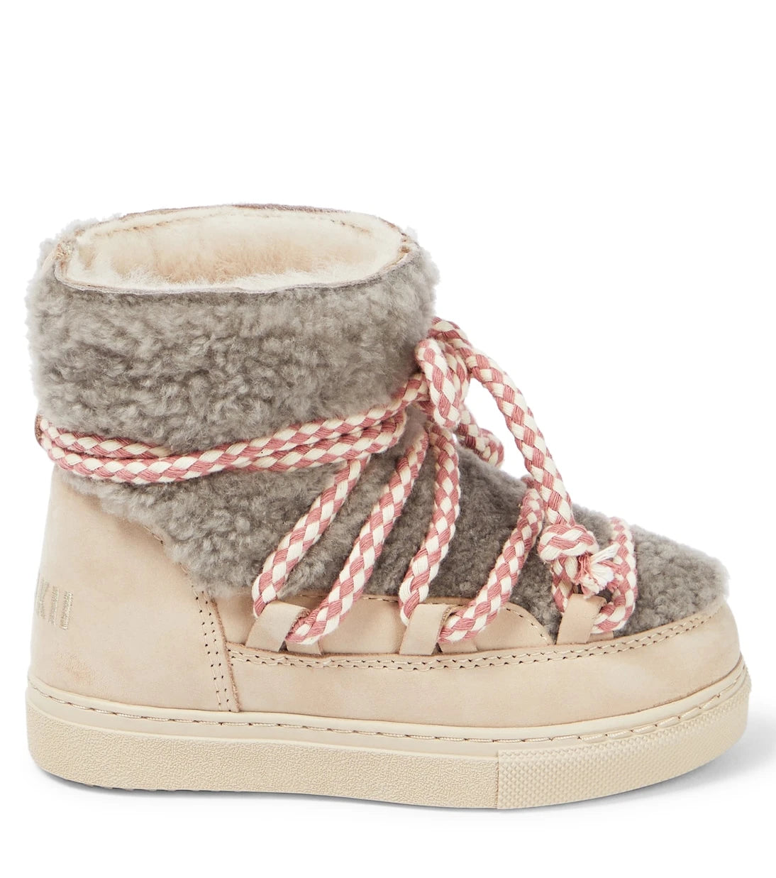 Inuikii Kids - Classic leather-trimmed shearling snow boots
