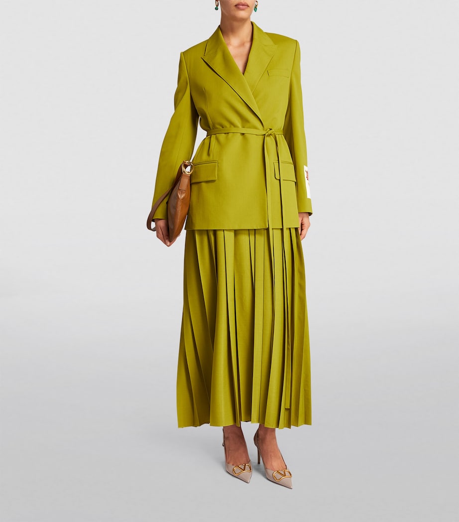 Valentino Garavani Nude VLOGO Slingback Pumps 80