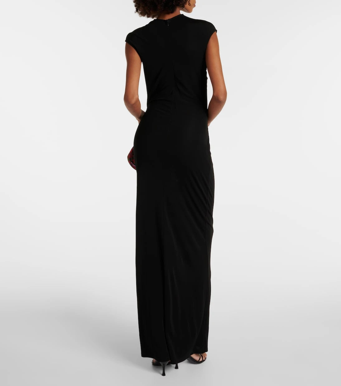 Christopher Esber - Embellished cutout jersey maxi dress