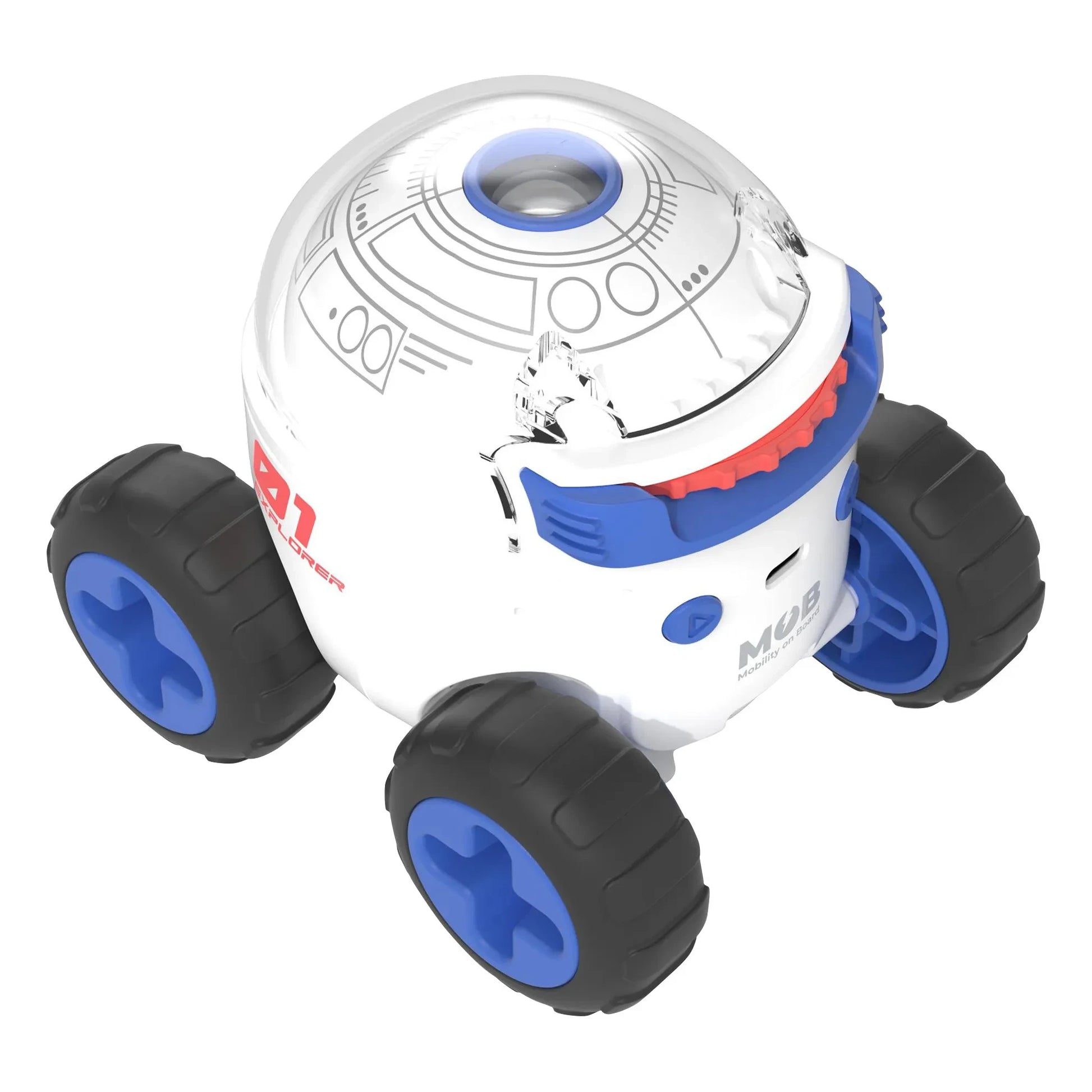 MOB - Robot projector - Discovering the universe