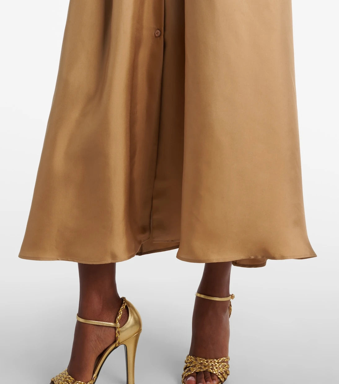 Ralph Lauren Collection - Silk satin midi dress