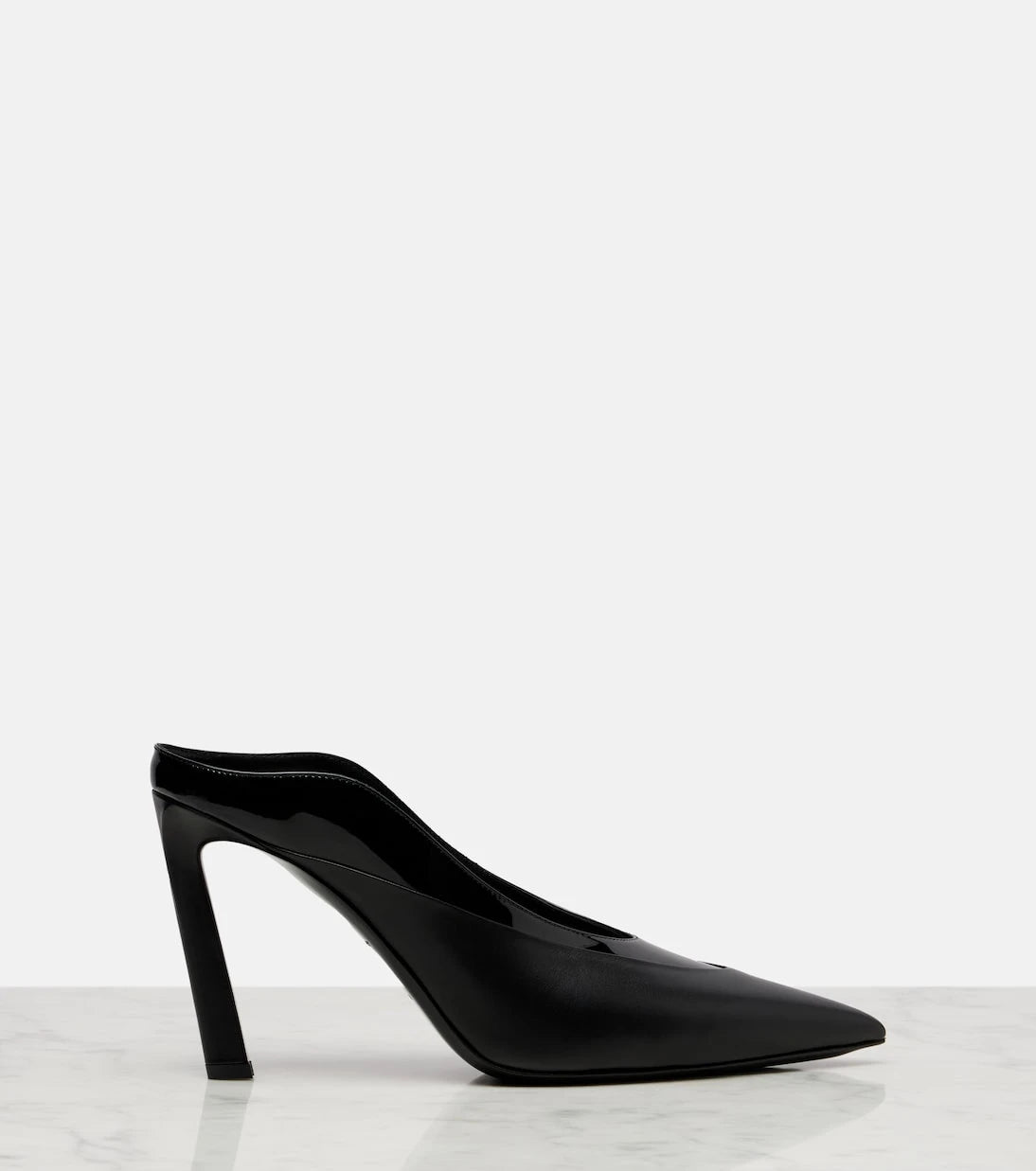 Givenchy - Spiky 95 leather mules