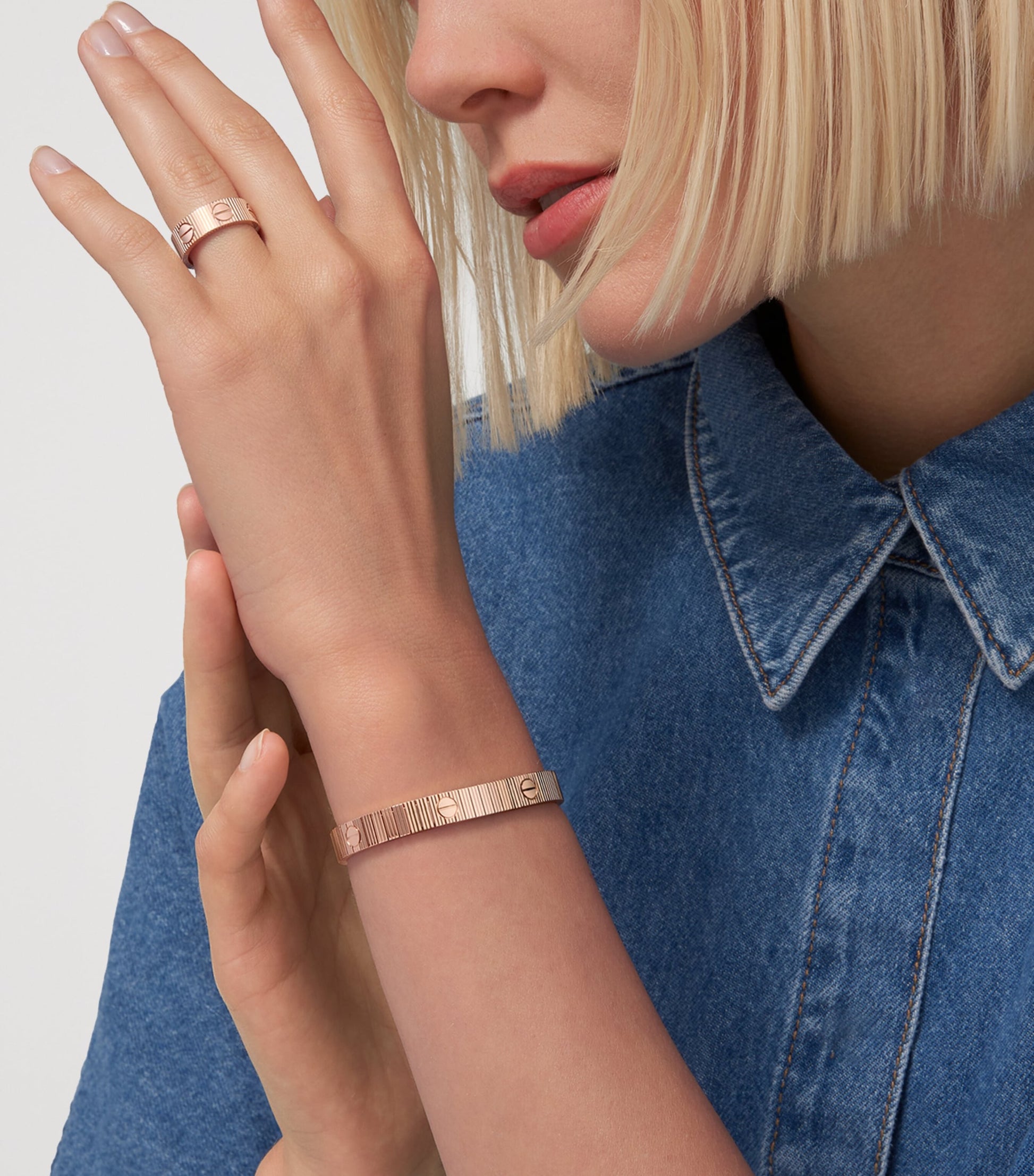 Rose Gold LOVE Unlimited Bracelet