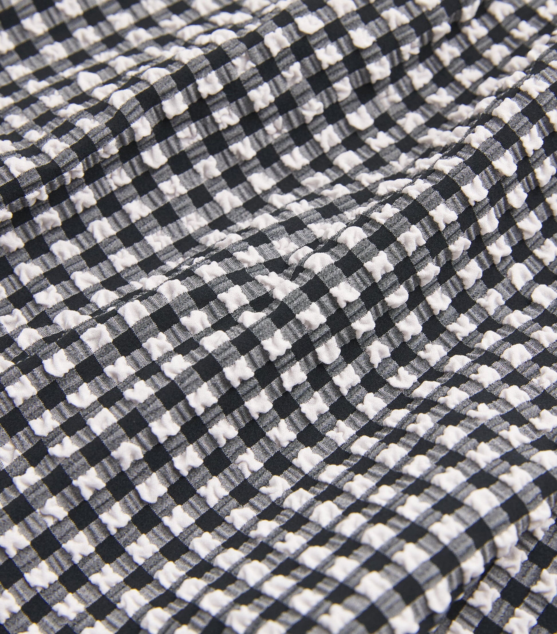 Gingham Runner Shorts BLACK GINGHAM