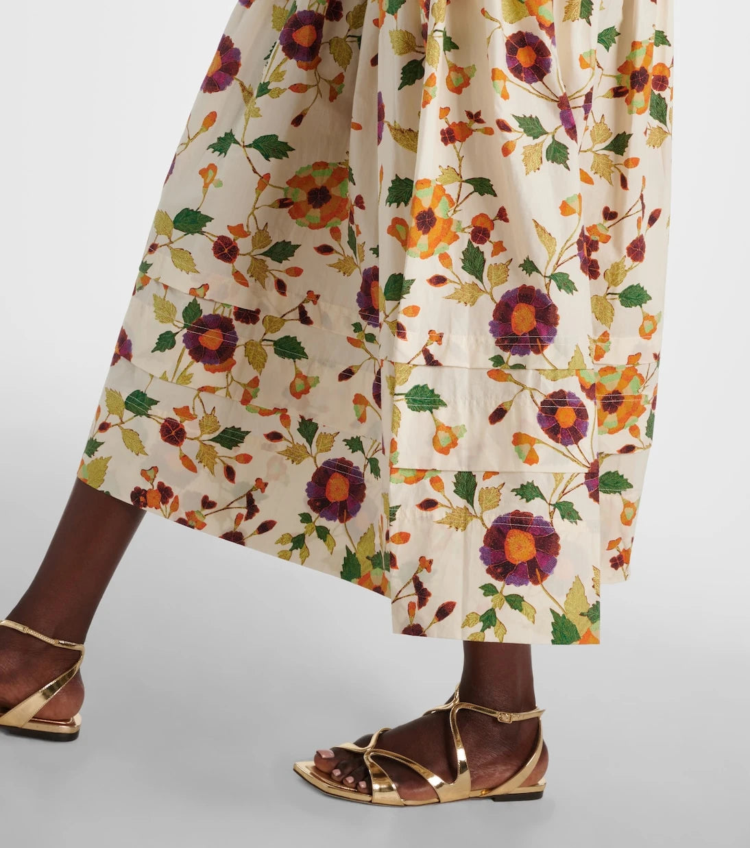 Ulla Johnson - Kiran floral cotton midi dress