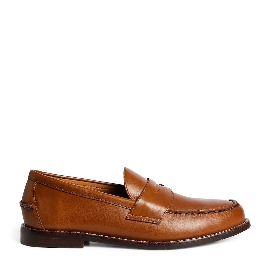 Leather Penny Loafers
