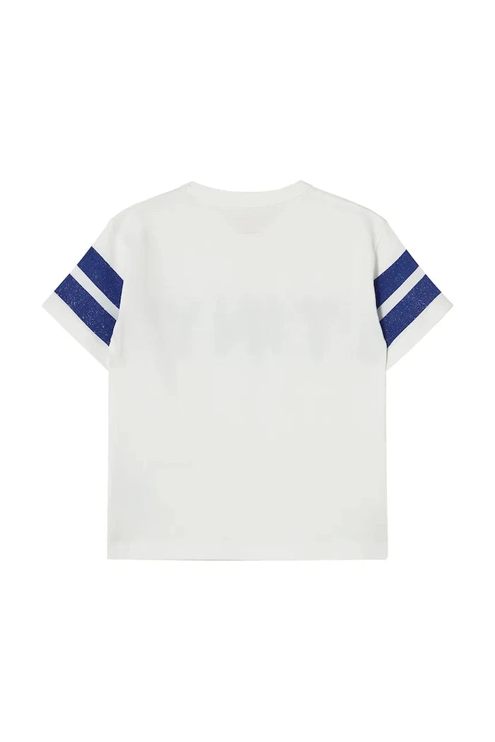 Детска памучна тениска Tinycottons STRIPES TINY TEE