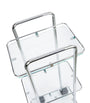 Square Chrome Trolley