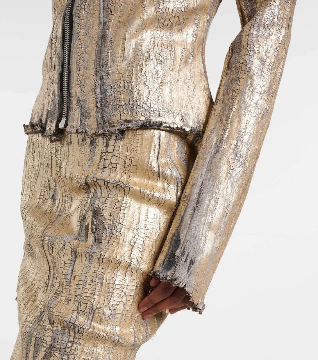Rick Owens - Gary coated denim jacket
