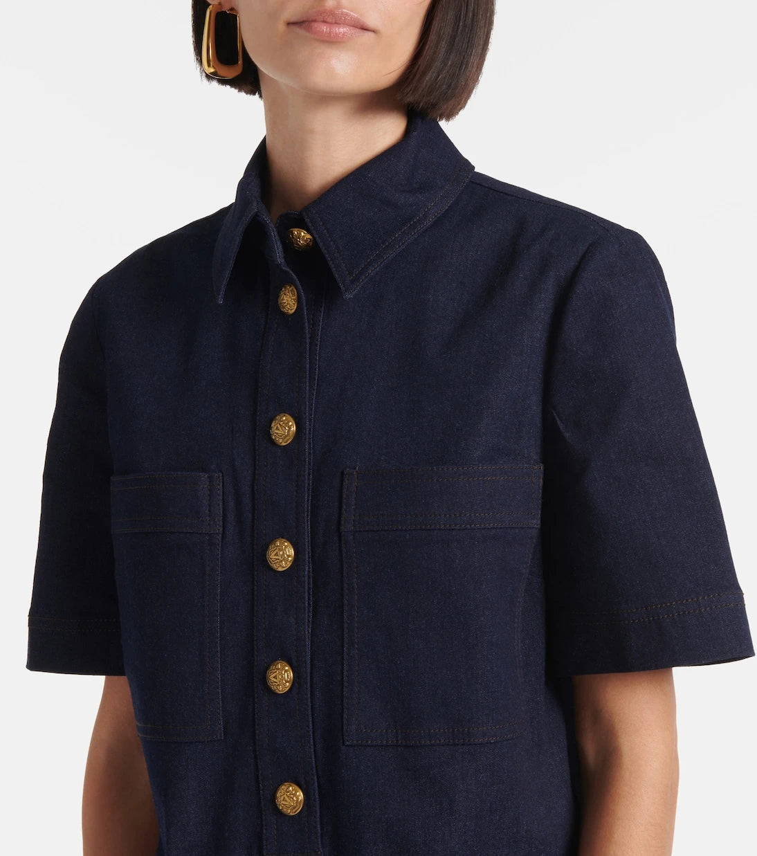 Veronica Beard - Koulis denim minidress