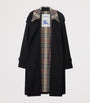 Burberry Black Mid-Length Castleford Trench Coat