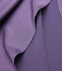 Alex Perry Purple Satin Asymmetric Mini Dress