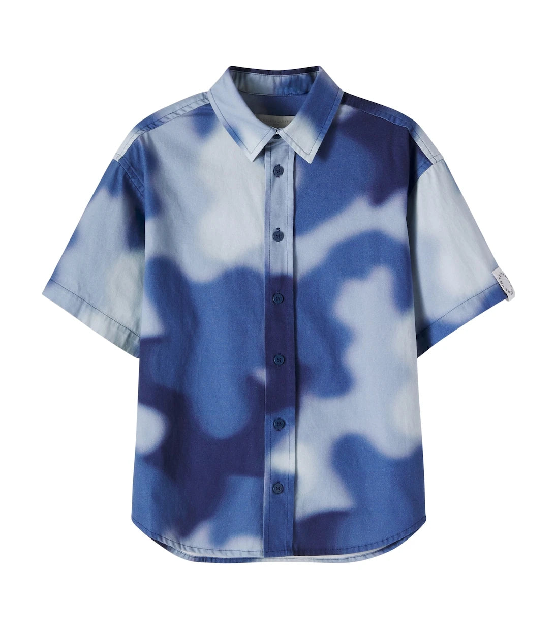 Stella McCartney Kids - Printed cotton poplin shirt