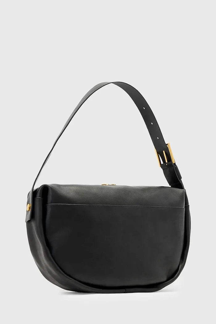 AllSaints шопинг чанта дамска от кожа