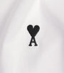 Cotton Embroidered Ami De Coeur T-Shirt