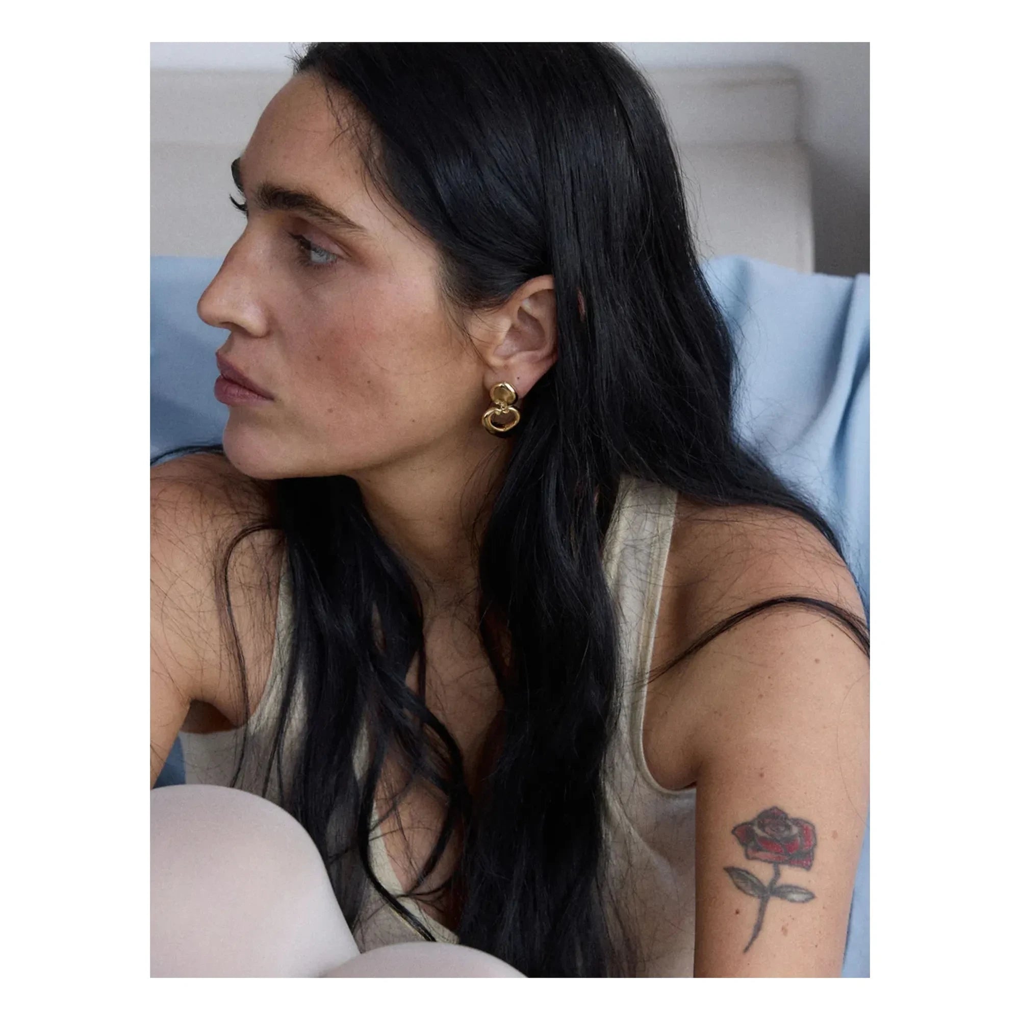 Louise Damas - Les Volutes Earrings | Gold