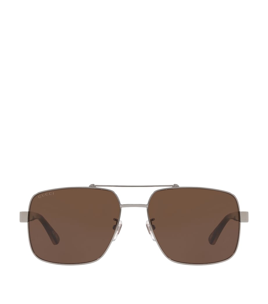 Gucci Metal Pilot Sunglasses