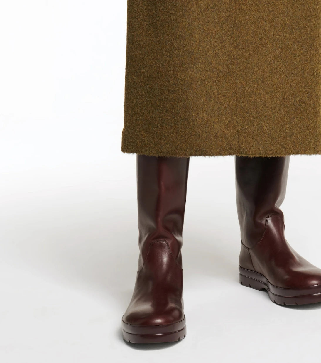 The Row - Billie leather knee-high boots