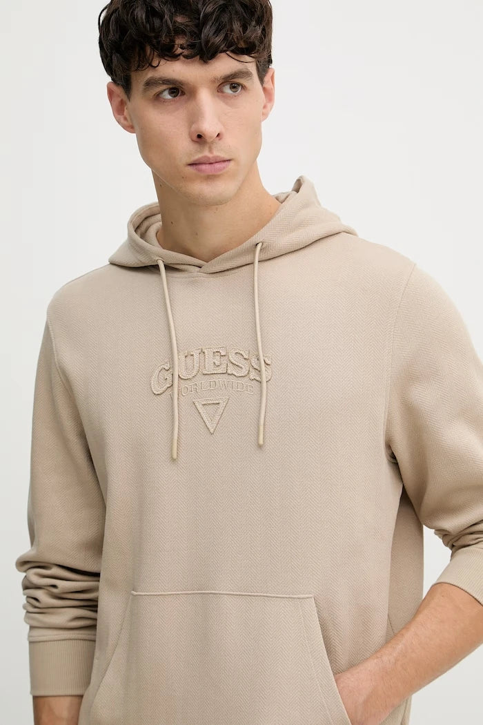 Guess erkek pamuklu sweatshirt
