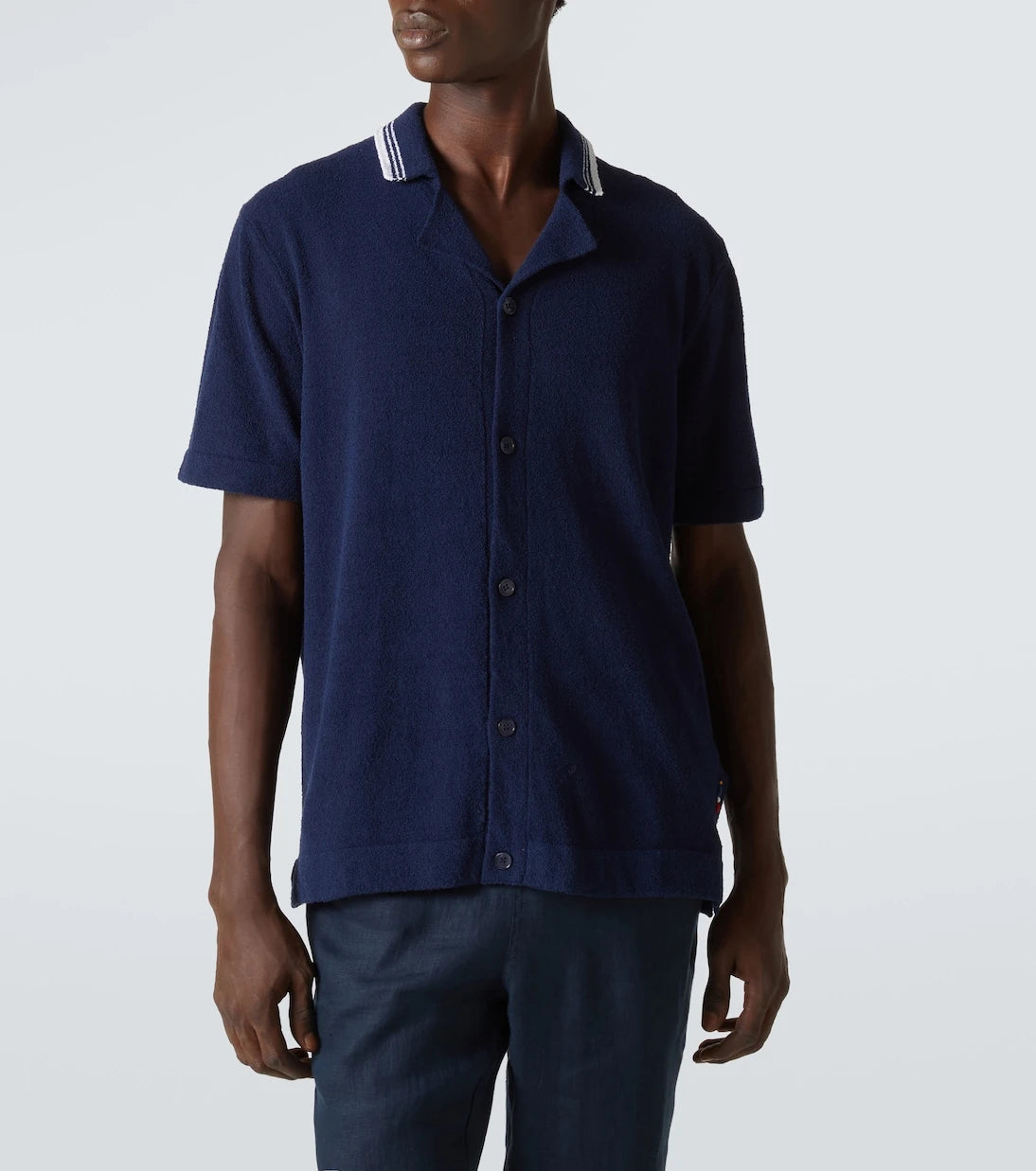 Orlebar Brown - Tiernan cotton-blend bouclé shirt