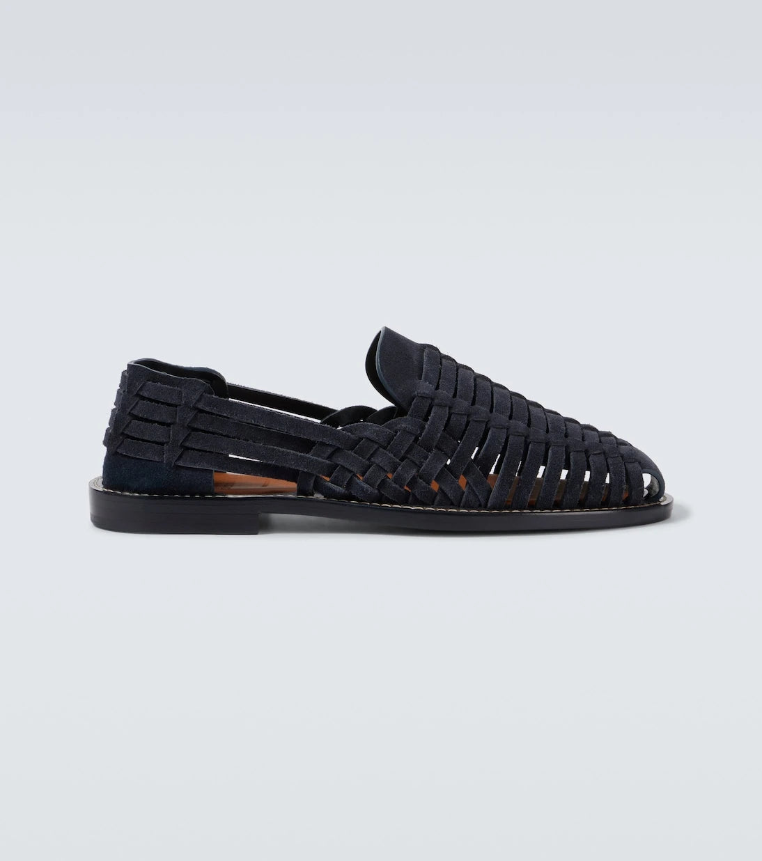 Brunello Cucinelli - Woven suede loafers