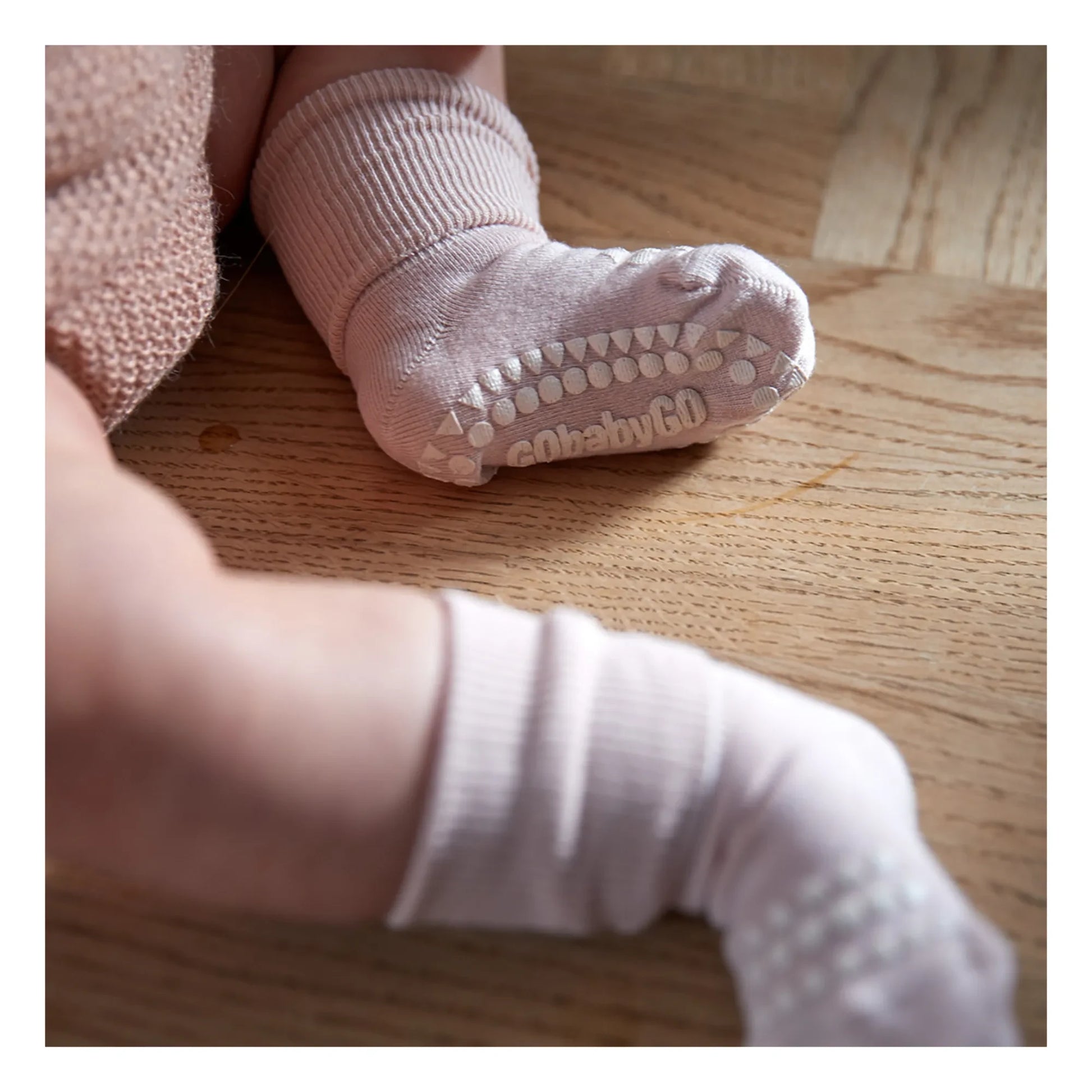 GOBABYGO - Anti-slip Bamboo Socks | Pink