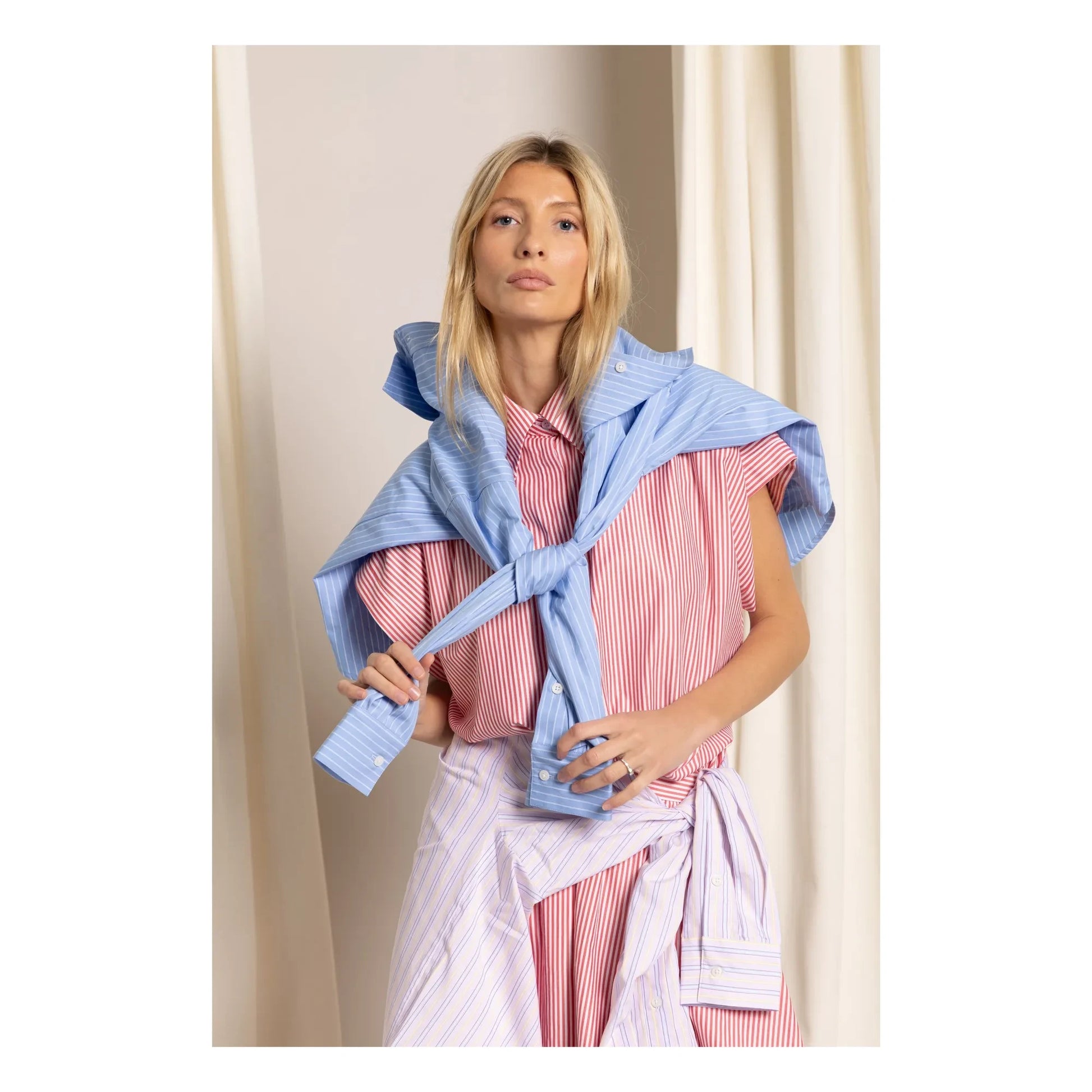 Smallable Woman - Kanel Striped Shirt | Lilac