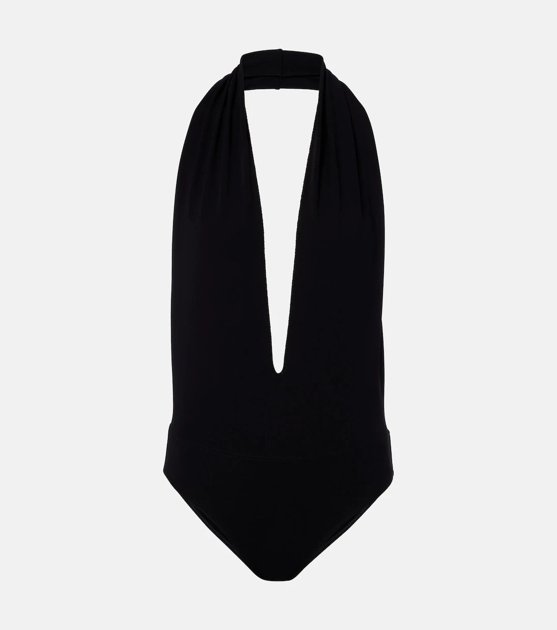 Gucci - Halterneck open-back jersey bodysuit