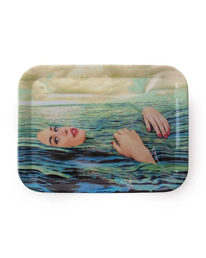 Seletti Seagirl Dekoratif Tepsi