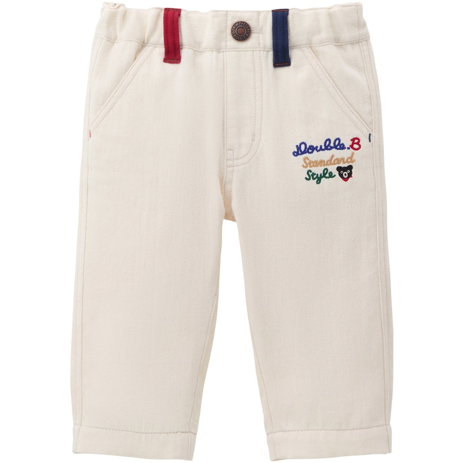 Cotton Embroidered Trousers (3-5 Years)