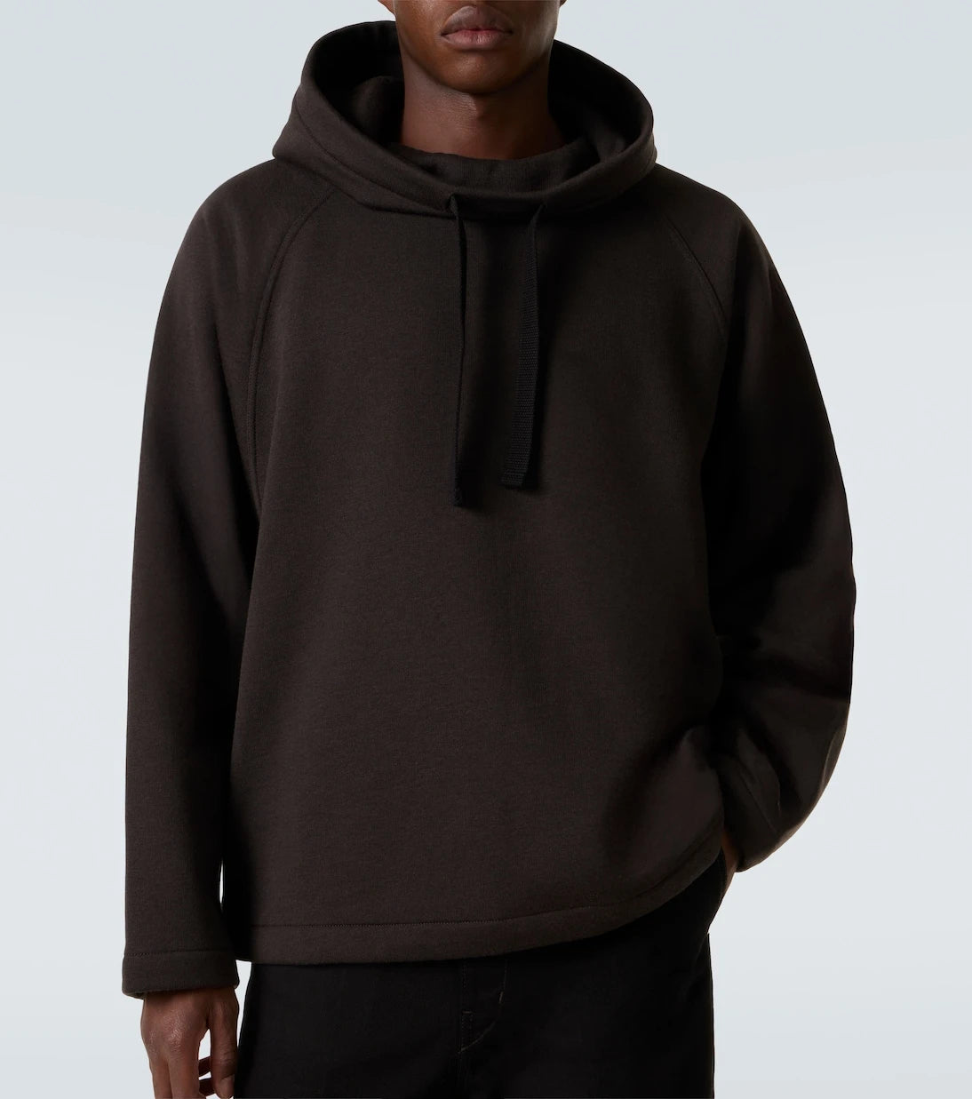Lemaire - Wool and cotton hoodie