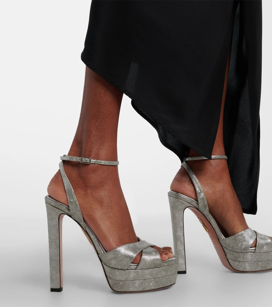 Aquazzura - Divine 130 platform sandals