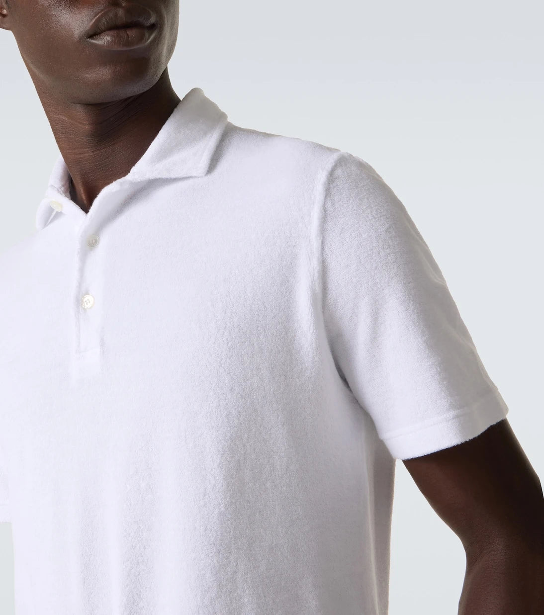 Fedeli - Mondial cotton terry polo shirt