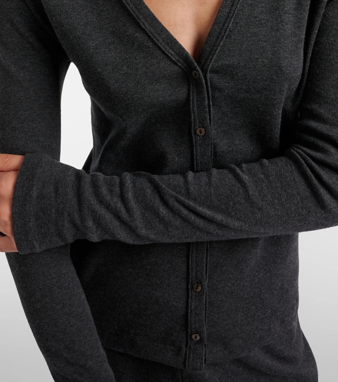 The Row - Cresp cotton cardigan