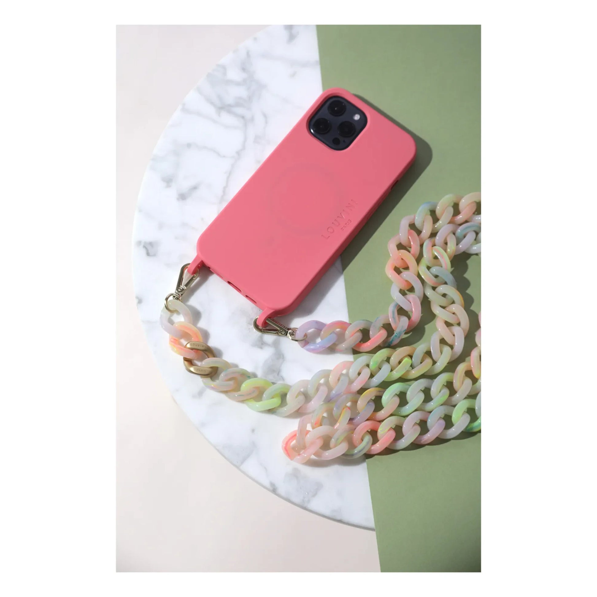 Louvini - Milo Recyclable Plastic MagSafe Phone Case | Pink