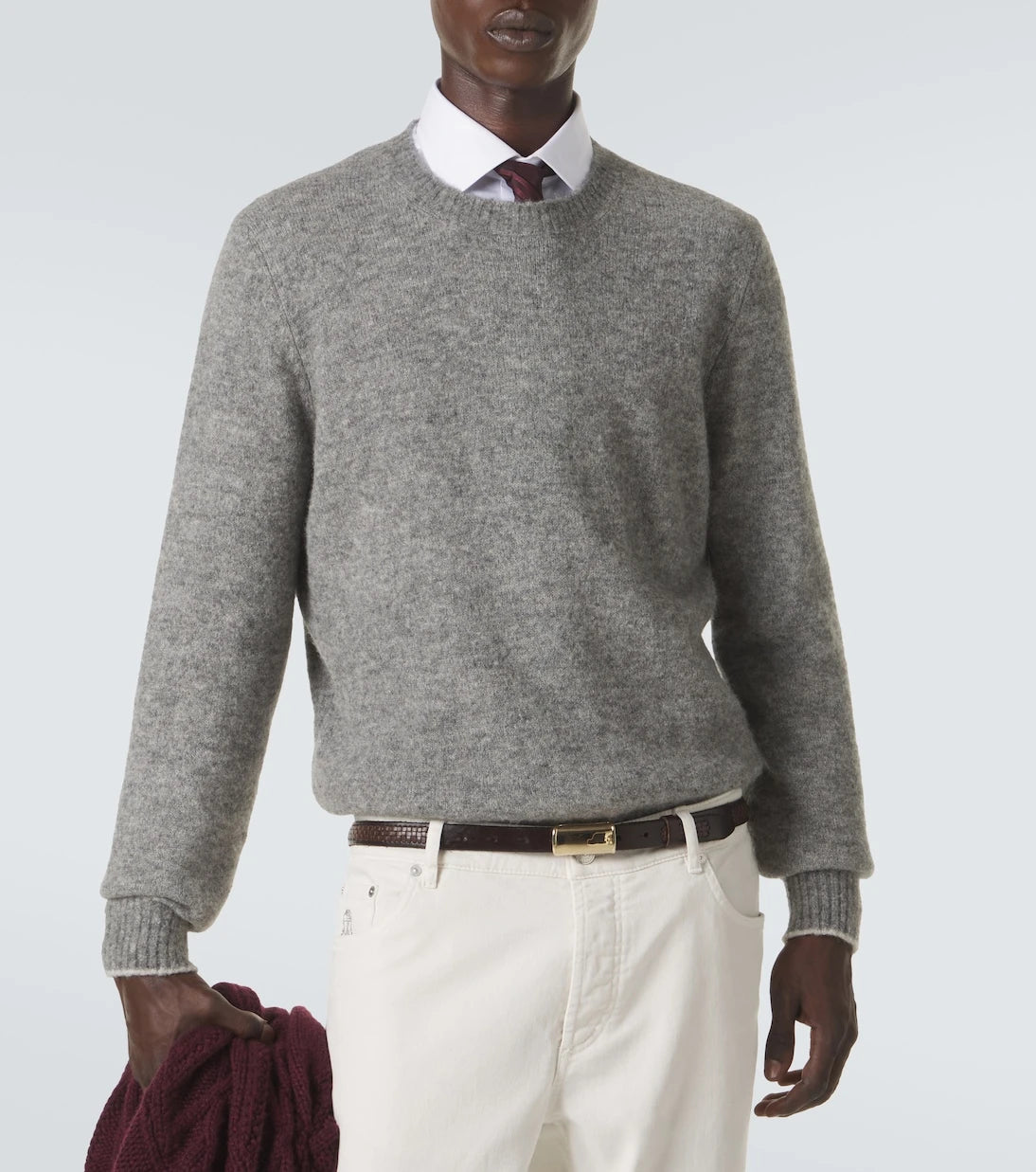 Brunello Cucinelli - Alpaca, cashmere, and wool-blend sweater