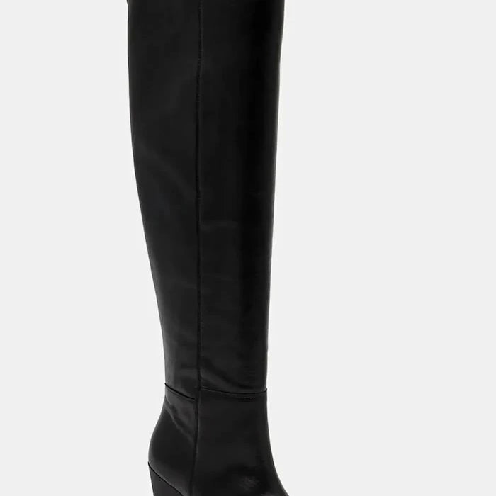 Кожени ботуши AllSaints Reina Zip Boot