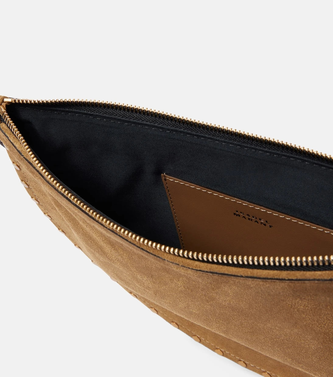 Isabel Marant - Oskan Soft Zipped suede shoulder bag