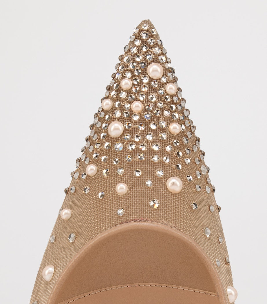 Miss Z Leather-Strass Pumps 100