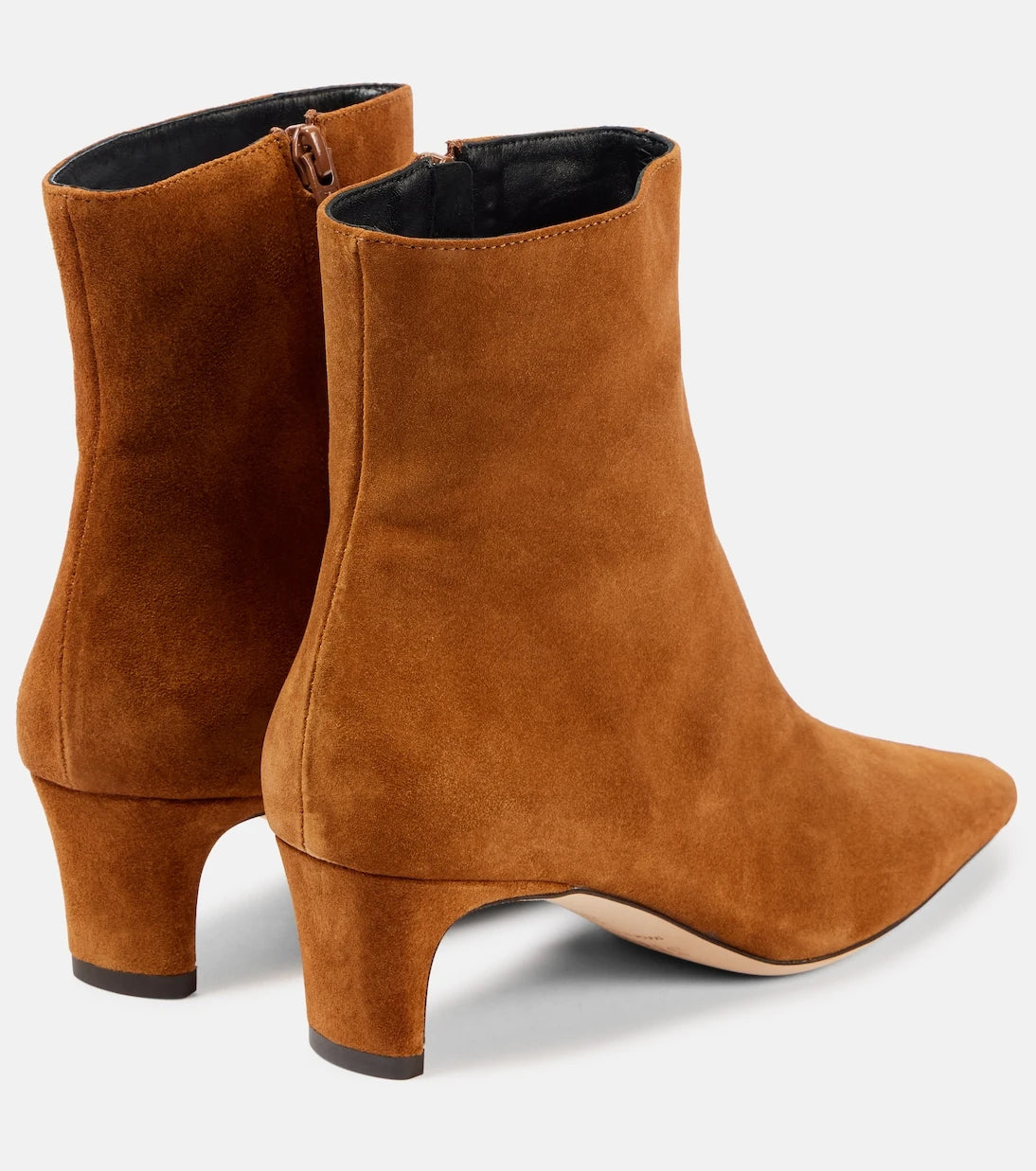 Staud - Wally 55 suede ankle boots