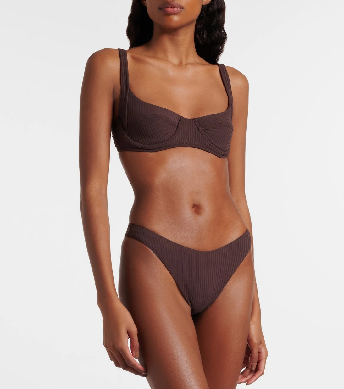 Melissa Odabash - Noto ribbed-knit bikini bottoms