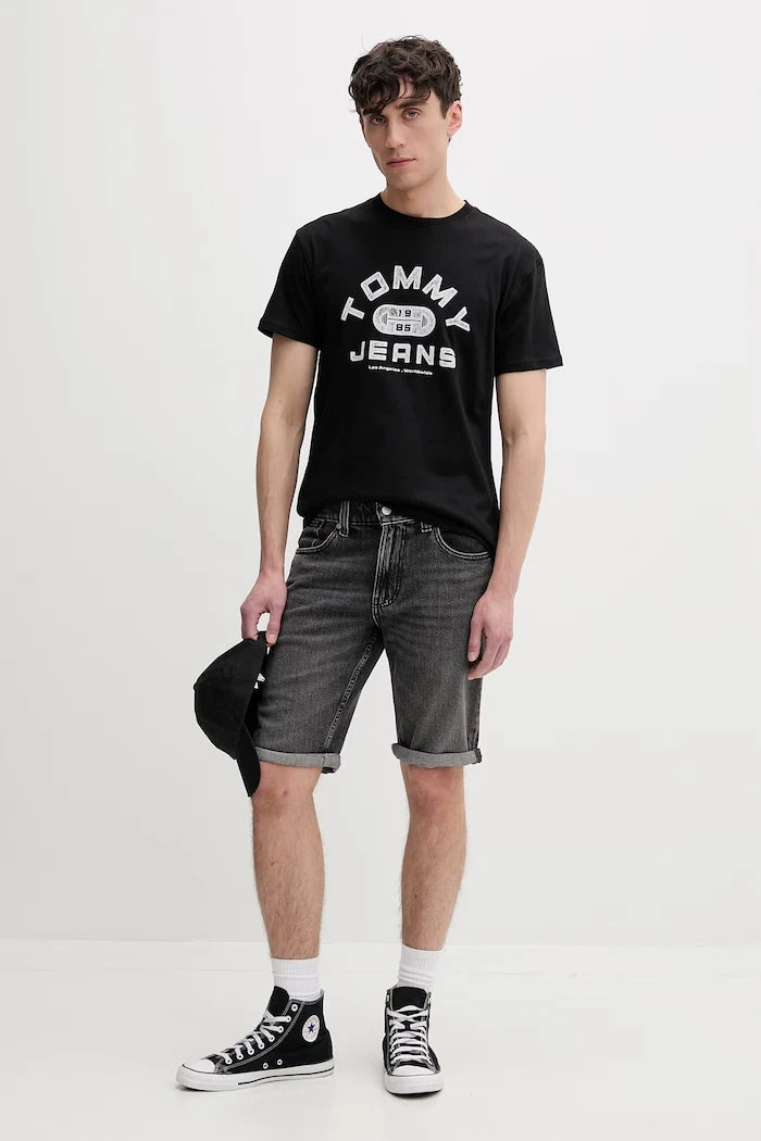Tommy Jeans erkek pamuklu şort