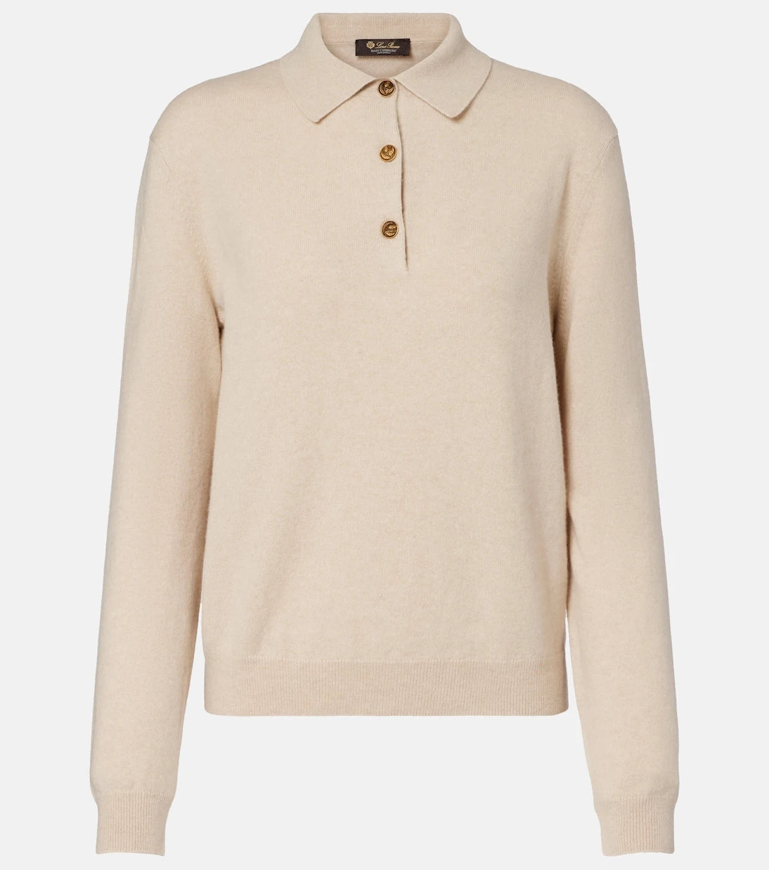 Loro Piana - Classic cashmere polo sweater