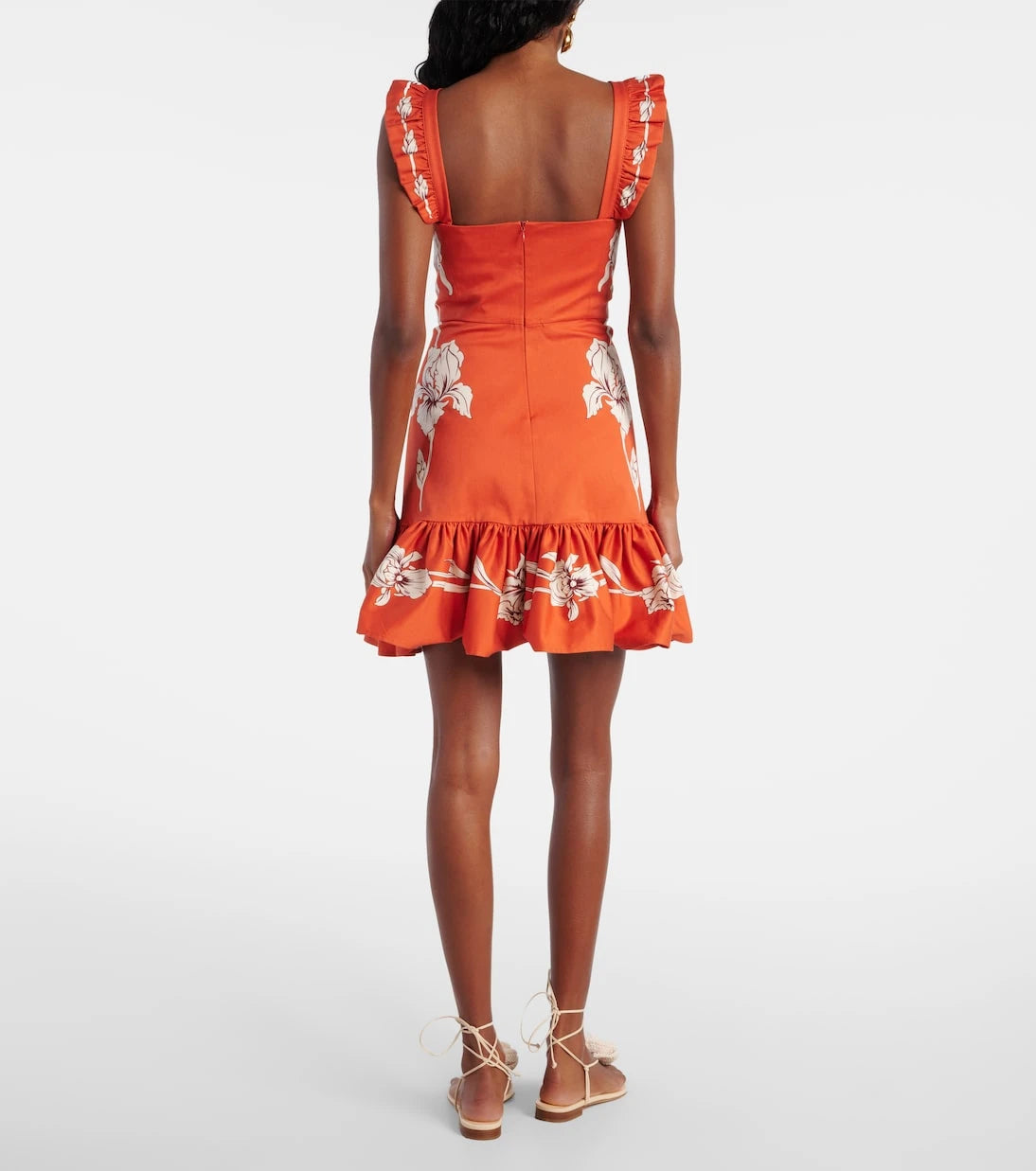 La DoubleJ - Gingerbread cotton-blend minidress