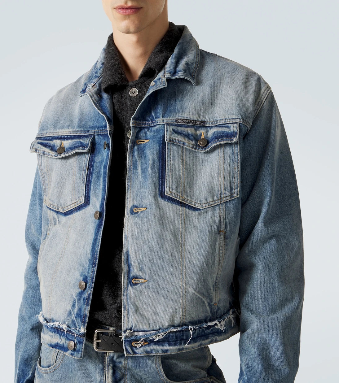 Maison Margiela - Distressed denim jacket