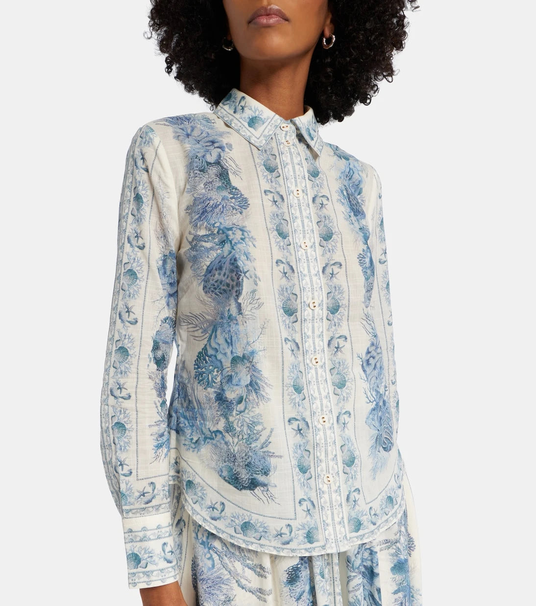 Zimmermann - Wanderlust cotton shirt