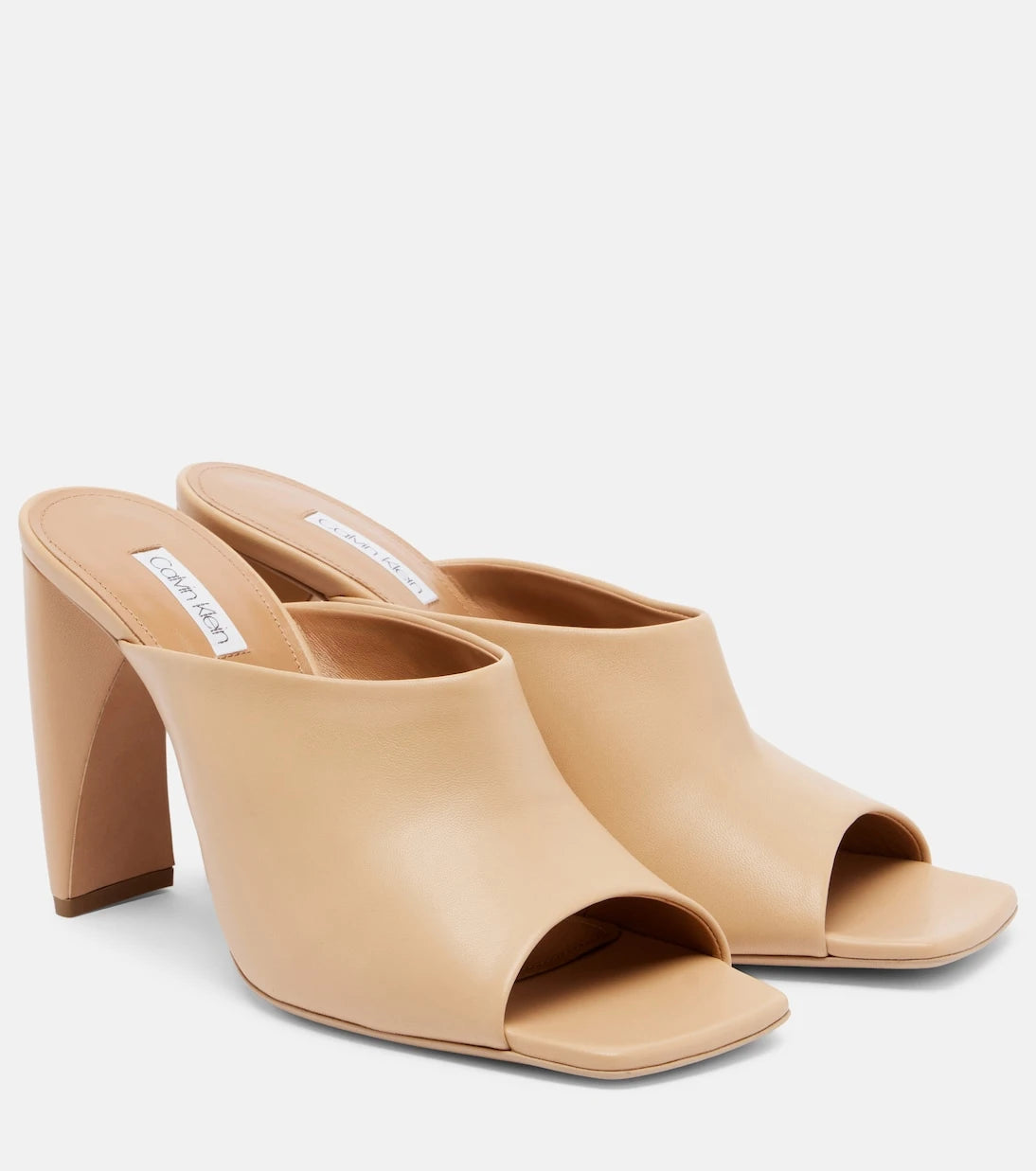 Calvin Klein Collection - Palma leather mules